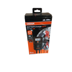 Carregador / estabilizador de bateria OSRAM 6V/12V 4A com ficha/pinças Vespa PX GTS T5 COSA