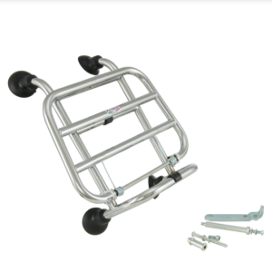 Suporte porta bagagem frontal Vespa Primavera 50-125cc Cromado F.A. Itália