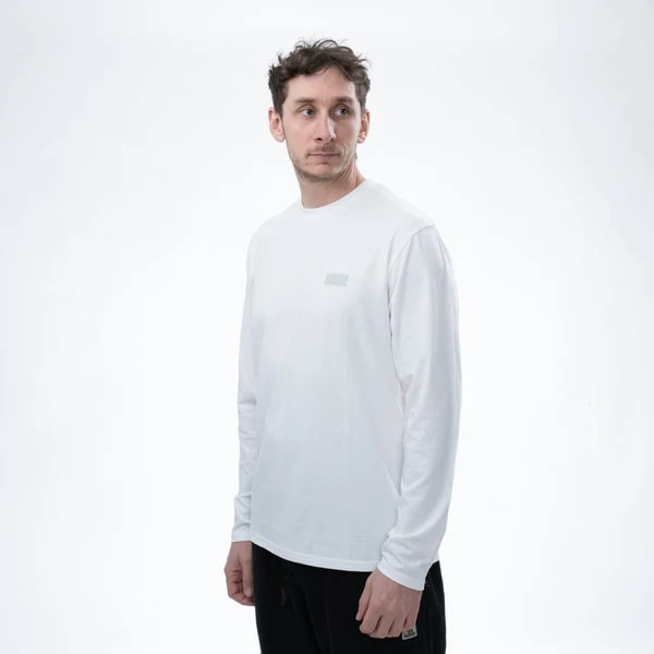 T-shirt Nash Make It Happen Sunset Branco manga comprida - Image 4