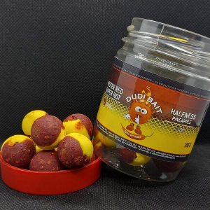 Halfness Dudi Bait Mister Vermelho Super Hot Ananás 20 mm