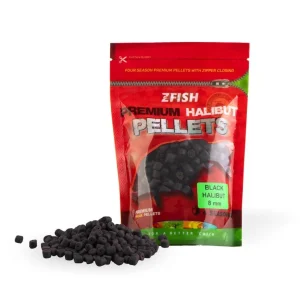 Hook Pellets Zfish Premium Halibute Preto 8mm