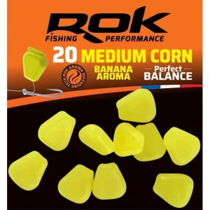 Milho Rok Fishing Equilíbrio perfeito Banana Amarelo M