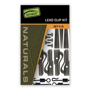Conjunto de clipes de chumbo Fox Edges Naturals
